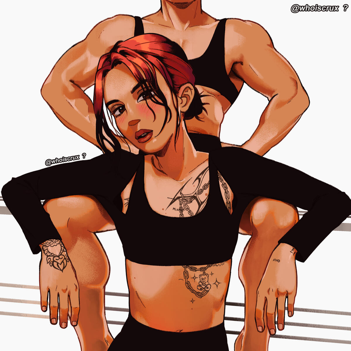 art study of @natalialacunza, 2024