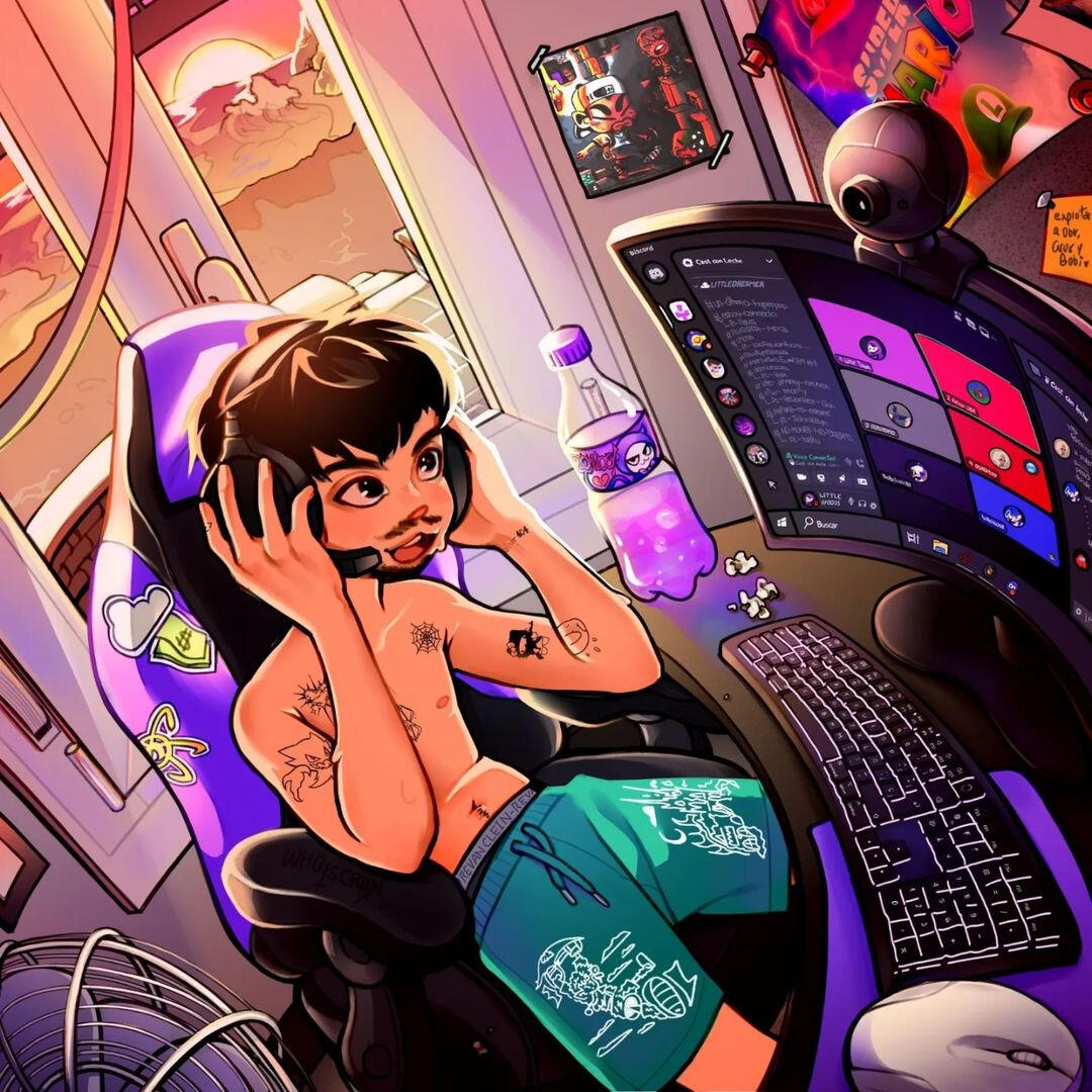 album cover for @littletown's "Little Dreamer", 2023 (collab with @bobi66lopinta)