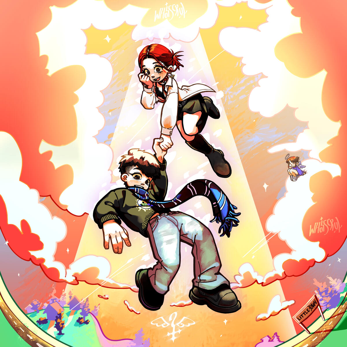 song cover for @littletown's "Pa el cielo", 2024